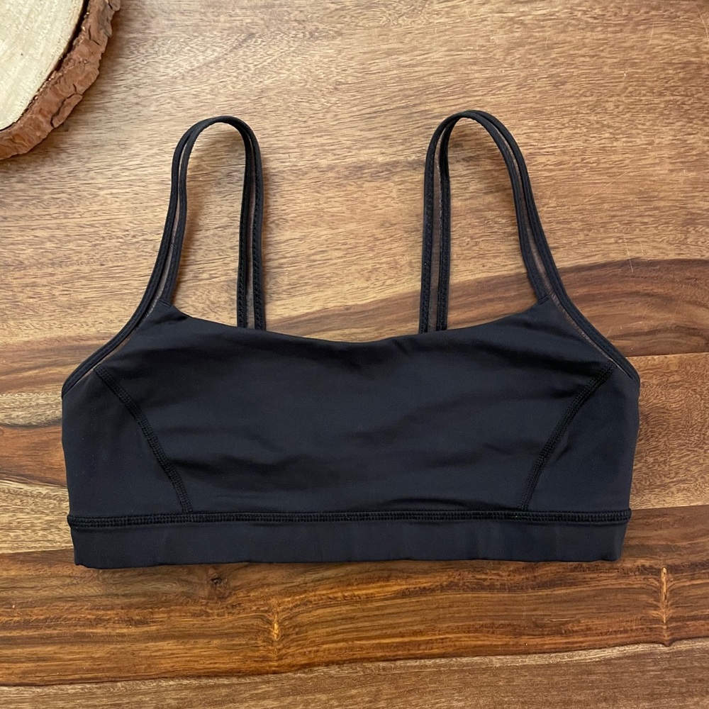Lululemon athletica Black Sports Bra Small